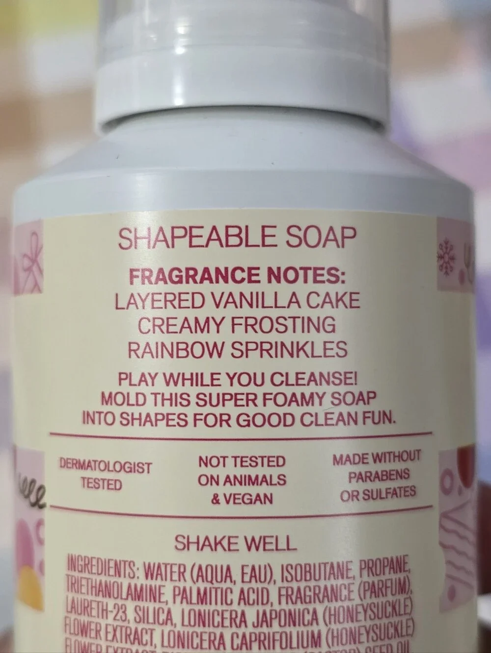 Bath Body Works Milk Bar Birthday Cake Shapeable Soap Set of 2 NEW Rare